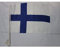 AZ FLAG - Autofahne Finnland - 45x30 cm - Finnische Autoflagge 30 x 45 Cm - Auto Flaggen
