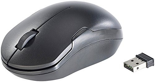 GeneralKeys Maus ohne Klickgeräusch: Geräuschlose Funkmaus (Maus lautlos Klicken, PC ohne Klicken, lautlose kabellos)