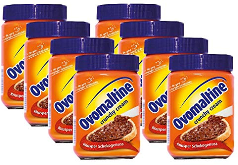 Ovomaltine Crunchy Cream Brotaufstrich, 8 Gläser