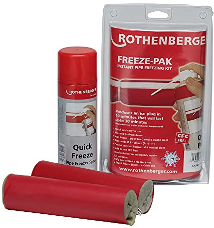 Rothenberger 64004 500g Freeze-Pak Pipe Freezing Spray
