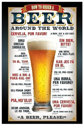 1art1 Bier Poster Bestellung International Plakat | Bild 91x61 cm