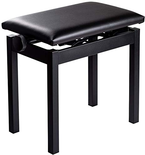 Korg PC-300BK Verstellbare schwarze Klavierbank