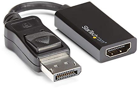 StarTech.com DP2HDMIUSBA DisplayPort to HDMI Adapter with USB Audio, DP to HDMI Converter Adapter, 1920 x 1080