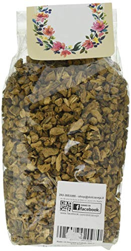 Radici di Genziana 1kg per Infusi e Liquori Digestivi - già essiccata e tagliata pronta per l'uso - digestivo - liquore genziana