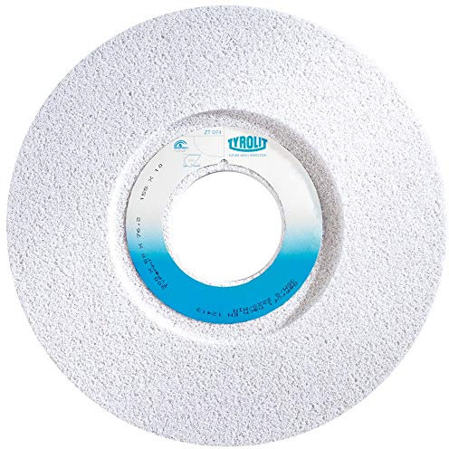 Tyrolit 664558 Flache Schleifscheiben aus Keramik, konventionell, für feinere Oberflächenqualitäten, 1 Form, 89A 802 J8A V217 Spezifikation, 350 mm x 50 mm x 127 mm