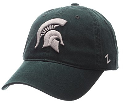 Zephyr Verstellbare Scholarship-Mütze für Herren, Team-Farbe, Michigan State Spartans, One size