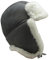 Felltrade Herren Lammfell Schaffell Fliegermütze Chapka Bomber Hut (L, Taupe)