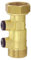 Clapet anti-pollution NF laiton - écrou M 26x34