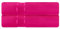 Mixibaby 2er Set Handtuch Handtücher Tücher 50cm x 100cm Frottee 100% Baumwolle 500g/qm, Farbe:Weinrot