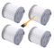 Genérico LITAO-XIE, Reemplazos de Filtro HEPA para Cecotec Conga Rockstar 500 Ultimate Xtrem Conga Rockstar 700 900 1200 repuestos para aspiradoras (Color : 4pcs)