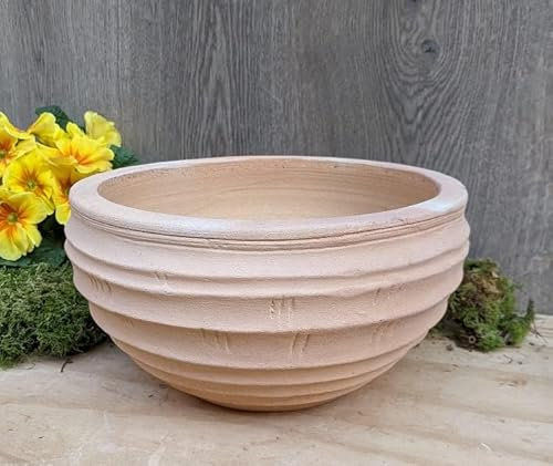 Generisch Schöne Schale zum Bepflanzen ø ca. 37 cm aus Terracotta Terrakotta !! Pflanzgefäß Blumentopf Deko Garten