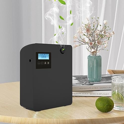 Parfüm-Diffusor, Smart Scent Air Machine mit Nebulizing Tech für Haus, Bluetooth & WiFi Aromatherapie Diffusor, Geeignet für Hotellobby, Korridor, Schlafzimmer, Box, etc. (WiFi & Bluetooth)