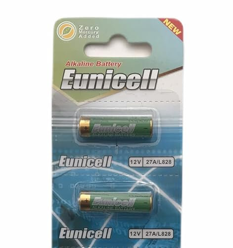 27A Batteries (2 pack) 12v volts Alkaline A27 G27A MN27 L828 EL812 EL-812 CA22