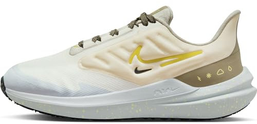 NIKE Damen WMNS Air Winflo Shield Niedrig, Helles Elfenbein High Voltage Neutral Olive, 41 EU