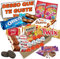 Cajita Regalo Muy Original con 20 Chocolates y Chuches, Galletas Oreo, Cruasán de Chocolate, Ositos Haribo, Lenguas Gominolas, Galleta Lotus Biscoff y Mucho Más. Incluye Tarjeta Deseo Que Te Guste.