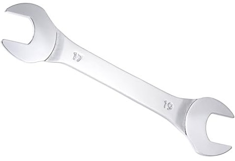 CoCud Chiave a Bocca Sottile Aperta, Metrica 17mm x 19mm, Chiave Sottile a Doppia Estremità - (Applicazioni: per Dadi Sottili, Spazi Stretti), 1 Pezzo