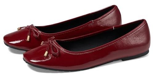 Kenneth Cole REACTION Elstree, Ballerine Donna, Rosso ruggine Verniciato, 41 EU