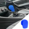 deemars Auto-Schaltknauf-Abdeckung, Schaltknauf Abdeckung schützen Zubehör, Silikon Anti-Rutsch Auto Knob Gear Stick Protector für Männer Frauen, Universal Fahrzeug Interieur Zubehör (Blau)