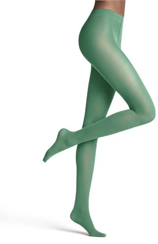 FALKE Damen Strumpfhose Matt Deluxe 30 DEN W Ti transparent einfarbig 1 Stück, Türkis Oceangreen 7506, XL