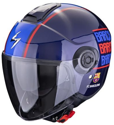 SCORPION Jethelm Football Club EXO-City II FC Barcelona Blau Gr: S ECE 22.06
