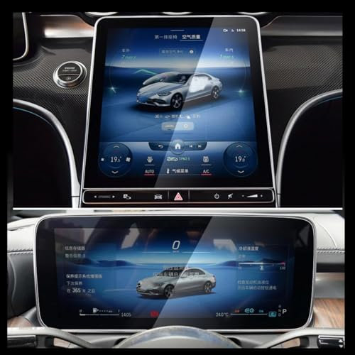 Auto GPS Navi Folie Kompatibel Mit Benz Für C-Klasse W205 W204 W206 2021 2022 Autonavigationsschutzfolie LCD-Bildschirm Schutzfolie Aus Gehärtetem Glas