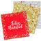 90 Servilletas Navideñas Desechables de 32x32 cm - Tres Elegantes Diseños: Feliz Navidad Dorado, Plateados y Rojo- Perfectas para Decoración de Cenas y Festividades de Invierno