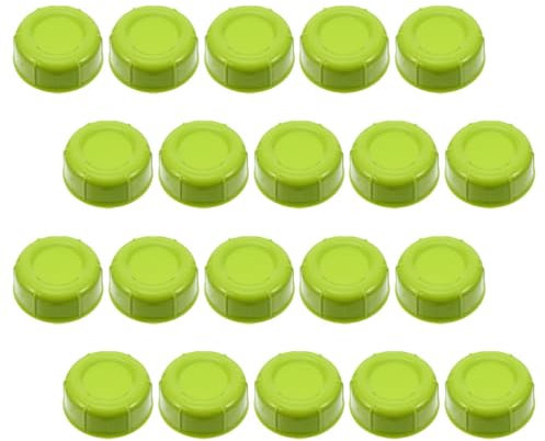 LOORGVEL 20stücke Milchsichere Ersatzkappen Für Babyflaschen Auslaufsichere Verschlüsse Zur Aufbewahrung Und Erhaltung Von Muttermilch Kompatibel Mit Gängigen Babyflaschen