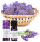 Lavendel Set - 20 Duftsäckchen + 10ml Ätherisches Duftöl Lavendel | Natürlicher Raumduft, Mottenschutz & Aromatherapie | Für Kleiderschrank, Auto & Diffuser - pajoma®