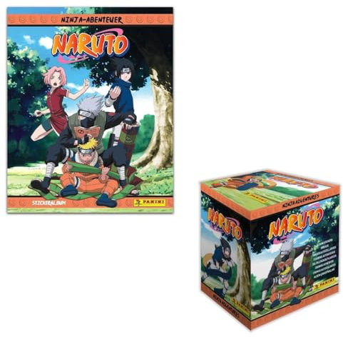 Panini Naruto Ninja Abenteuer Sticker 2025 (Box-Bundle)