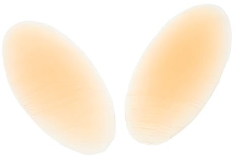 SAFIGLE 2pièces Coussinets Correcteurs De Jambes Silicone Auto-adhésifs Pour Alignement Mise Forme Des Jambes Pads De Silicones Pour Hanches Et Cuisses Couleur Peau