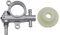 Kueohse 1 set di 2500/3800 catene seghe parti catene seghe olio pompa con ruota di azionamento, adatto per catene seghe 25CC / 38CC