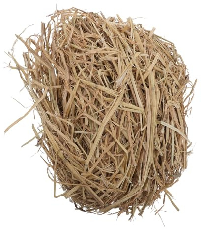 VERDANVERSE Paille Naturelle de Blé 1 Kg pour Litière Légère et Confortable Destinée aux Petits Animaux et Poulaillers en Maison