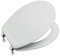 Roca Laura Replacement WC Toilet Seat with Standard Hinges A8013U0004 White