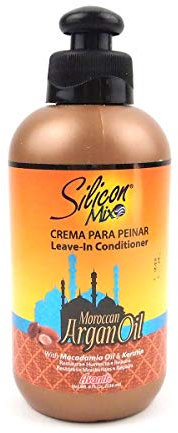 Silicon Mix - Acondicionador Sin Enjuague con Aceite de Argán Marroquí - Unisex - 236 ml - Reparación Hidratante y Suavidad al Instante