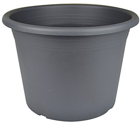 VECA Topf Zylinder 30 x H 21 cm anthrazit