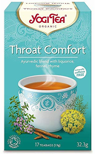 Yogi Tea | Throat Comfort - Organic | 6 X 17 Bags