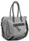 Handtasche Umhängetasche Baby Wickeltasche Unisex Babytasche stilvolle Reisetasche mit Wickelauflage, Aufbewahrungsbeutel, Isoliertaschen und Halterung für Kinderwagen für Mama & Papa Paris grau