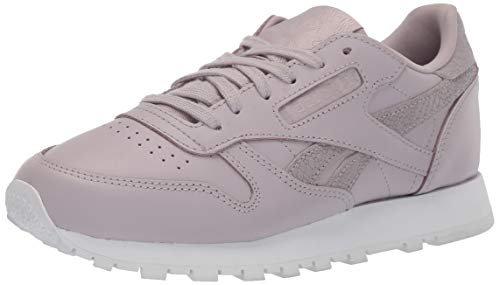Reebok Damen Cl Lthr Ps Pastel Walking-Schuh, Lavendel Luck/Weiß, 40.5 EU