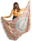 Mandala Life ART Pareo Damen Mit Fringe Hochwertiger Rayon Groß Strand Sarong Strandtuch Wickeltuch Wickelrock Strandrock Tapisserie Wickeltuch Bikini Cover Up Tuch Für Badeanzug