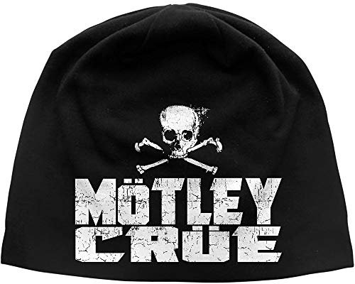 Mötley Crüe Jersey Beanie # 4 MÜTZE Cap Skull