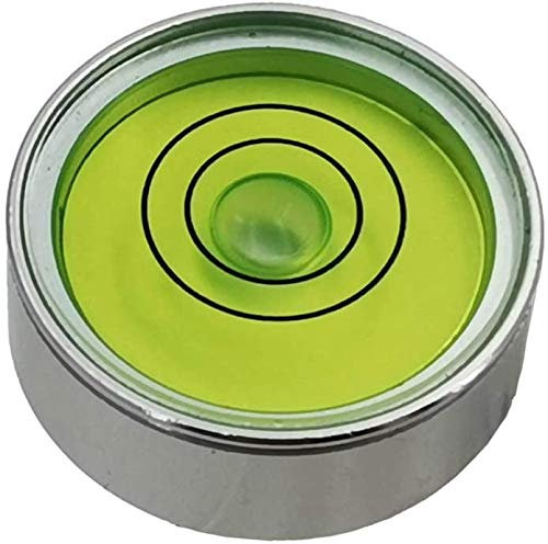 UMEI Niveau à bulle en aluminium 25 x 10 mm, niveau à bulle haute précision pour mesure horizontale