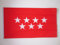 AZ FLAG - Bandera Comunidad De Madrid - 90x60 cm - Bandera Madrileña 100% Poliéster Con Ojales de Metal integrados - 50g - Colores Vivos Y Resistente A La Decoloración