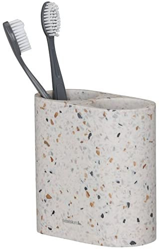 Sealskin Blend Zahnputzbecher Doppelt Terrazzo