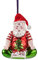 Giftcompany Hänger meditierender Santa rot/grün 5,4cm (1 Stück)