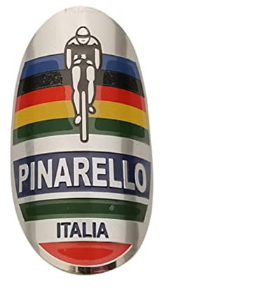Gepinke Für Pina-rello Fahrrad-Abzeichen aus weicher Aluminiumlegierung, DIY-Dekoration, Radsport-Zubehör, Fahrrad-Aufkleber (Pina-rello)