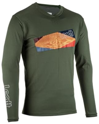 Leatt Herren New Mtb Enduro 4.0 Technical Sport Jersey, Pine, XS EU