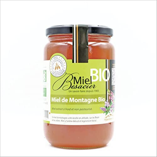 Miel de Montagne Bio Pot en Verre 1kg