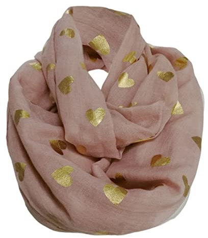 FAIRYGATE Loop Schal Damen Damenschal Schlauchschal Frühlings Sommer Loopschal Accessoires for Women Scarf Tücher und Schals als Geschenk für Frauen Freundin DA0310