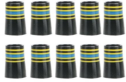 MiOYOOW 10PCS Golf Tapered Ferrules, Inner/Outer Dimension 0.366''/0.543'' for Golf