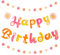 Daisy Happy Birthday Banner Daisy Birthday Party Decorations Groovy Party Banner Boho Happy Birthday Party Decorations Daisy Birthday Banner for Baby Shower Two Groovy Retro Party Supplies